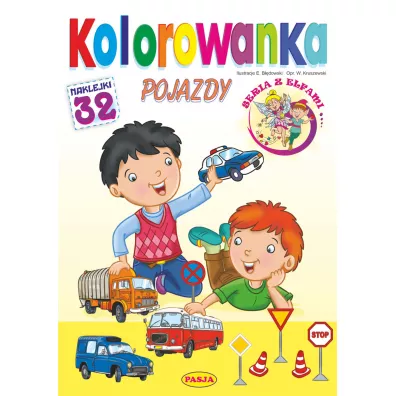 Pojazdy. Kolorowanka - Ernest B��dowski, W�odzimierz Kruszewski