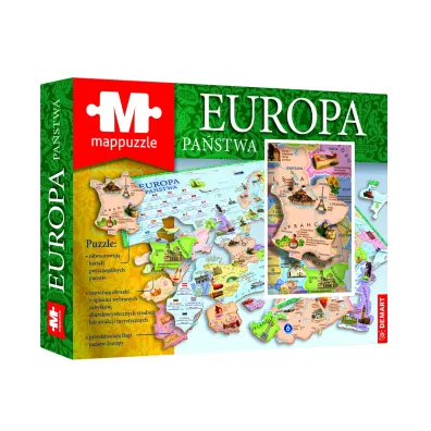 Puzzle Mappuzle Europa pa�stwa Demart