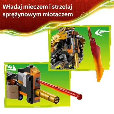 LEGO Ninjago Mech specjalny Cole'a i Zane w smoczej zbroi 71854