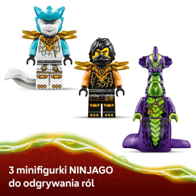 LEGO Ninjago Mech specjalny Cole'a i Zane w smoczej zbroi 71854