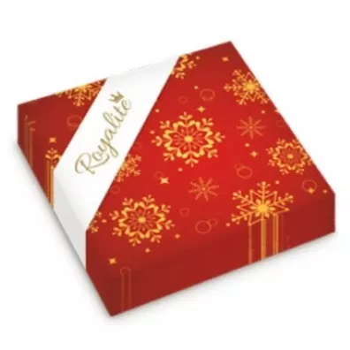 Herlitz Serwetka 3-wastwowe czerwone Gwiazdy 9575777 33 x 33 cm