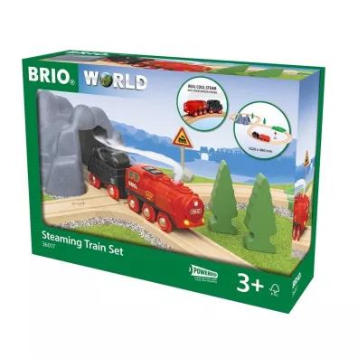 Brio Zestaw z kolejk� na par� na baterie Ravensburger