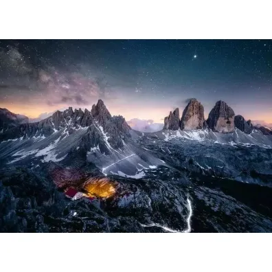 Puzzle 1000 el. Tre Cime, Dolomity Ravensburger