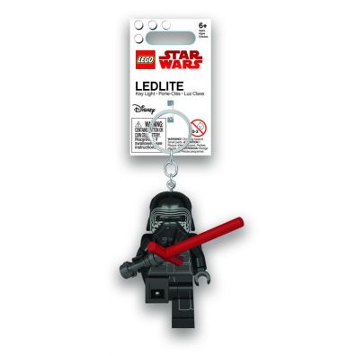 Akcesoria LEGO Brelok do kluczy z latark Kylo Ren z mieczem wietlnym