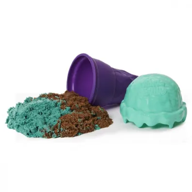 Kinetic Sand Pojemnik na lody mix 113g Spin Master