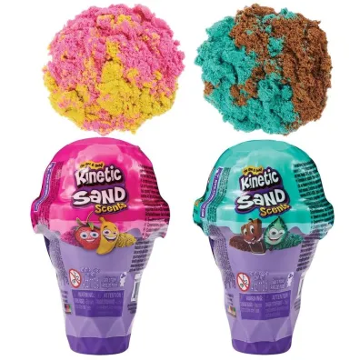 Kinetic Sand Pojemnik na lody mix 113g Spin Master
