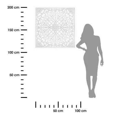 Atmosphera Ozdoba cienna Fanny 90x90 cm