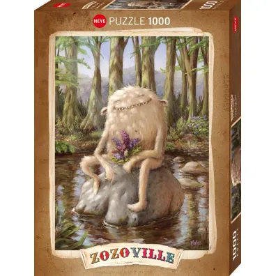 Puzzle 1000 el. Zozoville, Kwiaty dla Ciebie Heye