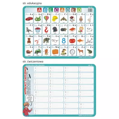 Visual System Podk�adka edukacyjna 01. Abecad�o