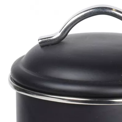 Excellent Houseware Pojemniki kuchenne metalowe 3 szt.