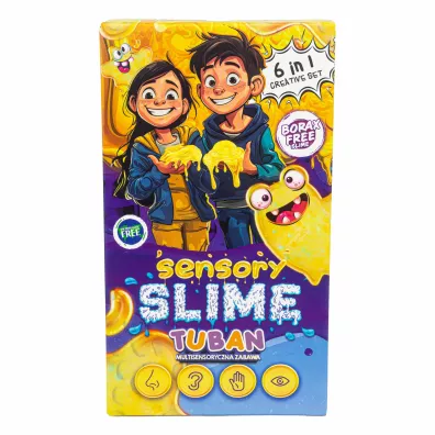 ZESTAW   DIY TUBAN SENSORY SLIME   6 W 1