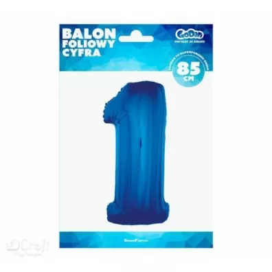 Godan Balon cyfra 1 85cm