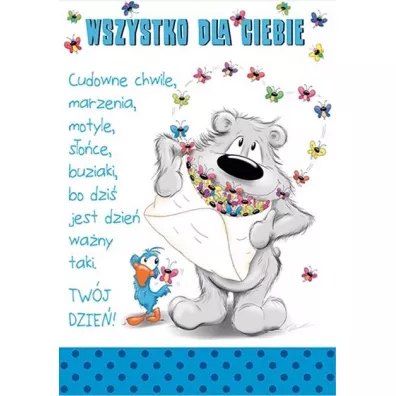Stamp Karnet Happy B6 + koperta wz�r nr 18