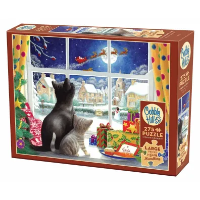 Puzzle 275 XL Czekaj�c na �wi�tego Miko�aja 113764 Cobble Hill