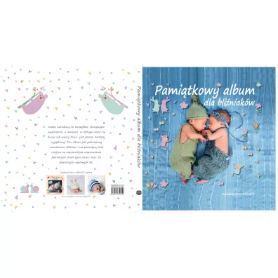 Pami�tkowy album dla bli�niak�w - Katarzyna R�a  Nowak-Komar