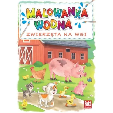 Malowanka wodna. Zwierzta ze wsi