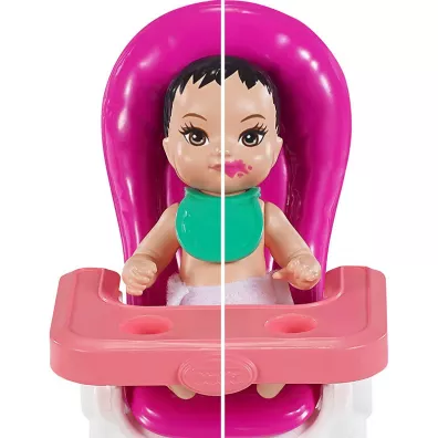 Barbie Opiekunka Zestaw + Lalki GRP40 Mattel