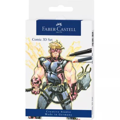 Faber-Castell Zestaw do rysowania komiks�w 11-el. The famazings- father