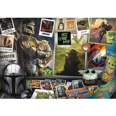 Puzzle 1000 el. Kolekcja Grogu. Star Wars. The Mandalorian Trefl