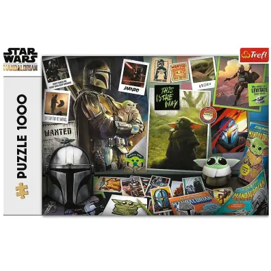 Puzzle 1000 el. Kolekcja Grogu. Star Wars. The Mandalorian Trefl