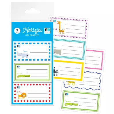 BEBE Friends Naklejki na zeszyty Kids