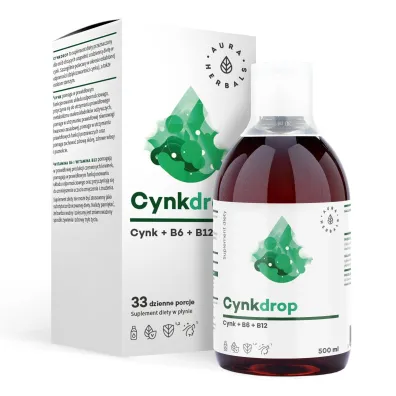 Aura Herbals CynkDrop Suplement diety 500 ml