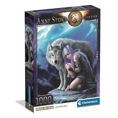 Puzzle 1000 el. Anne Stokes Protector Clementoni