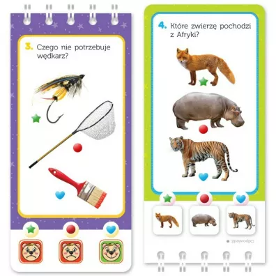 Magiczny quiz z �abk�. Dotknij i sprawd�! 4+