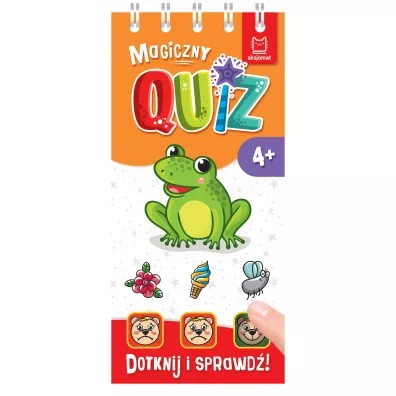 Magiczny quiz z �abk�. Dotknij i sprawd�! 4+