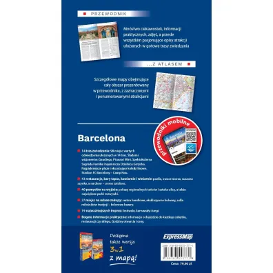 Barcelona przewodnik z atlasem 2024