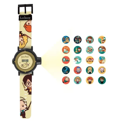 Zegarek projektor Harry Potter z 20 obrazami do wy�wietlenia DMW050HP