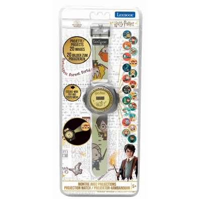 Zegarek projektor Harry Potter z 20 obrazami do wy�wietlenia DMW050HP