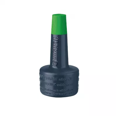 Tusz do stempli 28ml zielony Pelikan
