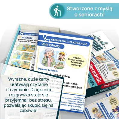GRA DLA SENIORA PORADNIK BEZPIECZE�STWA Kangur