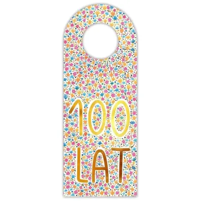 Henry Zawieszka na butelk� - 100 lat kwiaty
