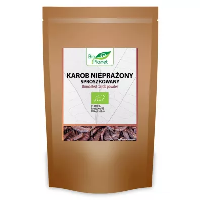 Bio Planet Karob niepra�ony sproszkowany 200 g Bio