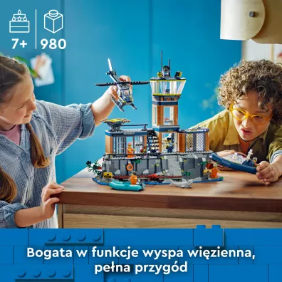 LEGO City Policja z Wi�ziennej Wyspy 60419