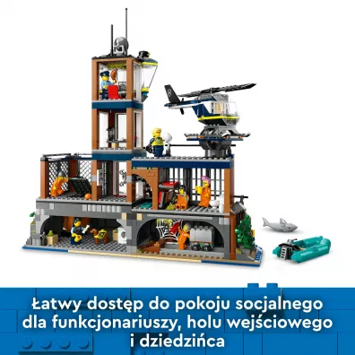 LEGO City Policja z Wi�ziennej Wyspy 60419