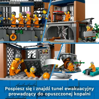 LEGO City Policja z Wi�ziennej Wyspy 60419