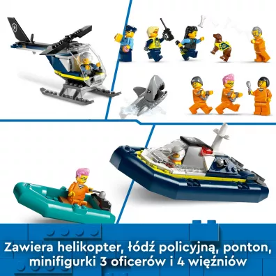 LEGO City Policja z Wi�ziennej Wyspy 60419