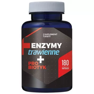 Hepatica Enzymy+ Probiotyk - suplement diety 180 kaps.