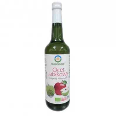 Bio Food Ocet jabkowy niefiltrowany 700 ml Bio