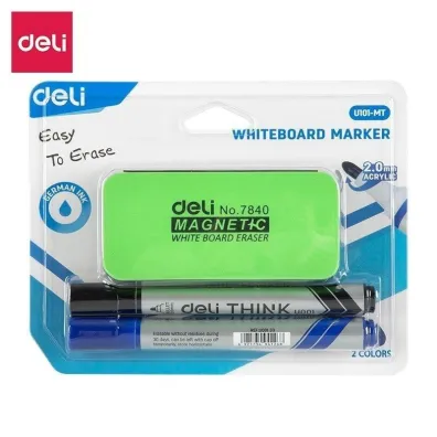 Deli Markery sucho�cieralne 2mm + g�bka