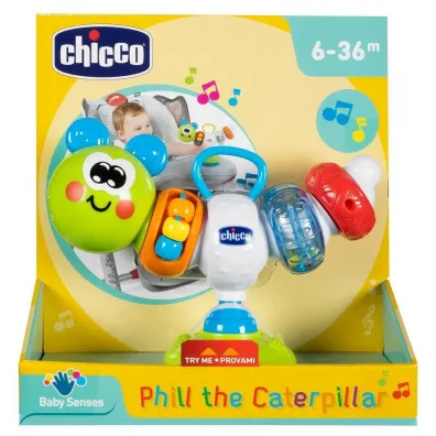 Chicco Gąsienica Zabawka Na Krzesełko Do Karmienia