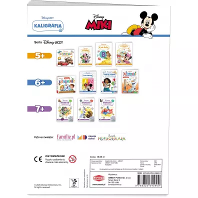 Disney uczy. Miki. Kaligrafia