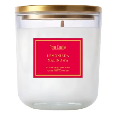 Your Candle �wieca sojowa zapachowa lemoniada malinowa 180 ml