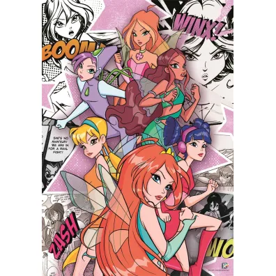 Puzzle 500 el. Compact Winx Clementoni
