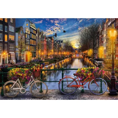 Puzzle 2000 el. Amsterdam/Holandia Educa