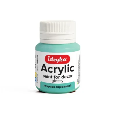 Ideyka Farba akrylowa jasny turkus 20ml