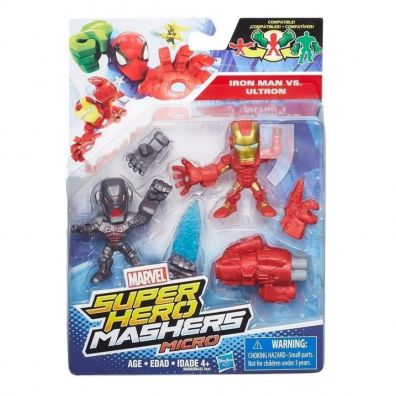 Super Hero Mashers Micro Hulk Vs Loki 2 Figurki 4+